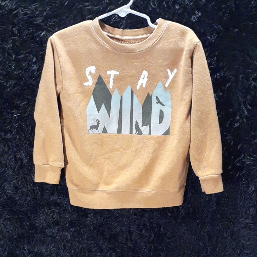 Garanimals Brown Fleece Top
